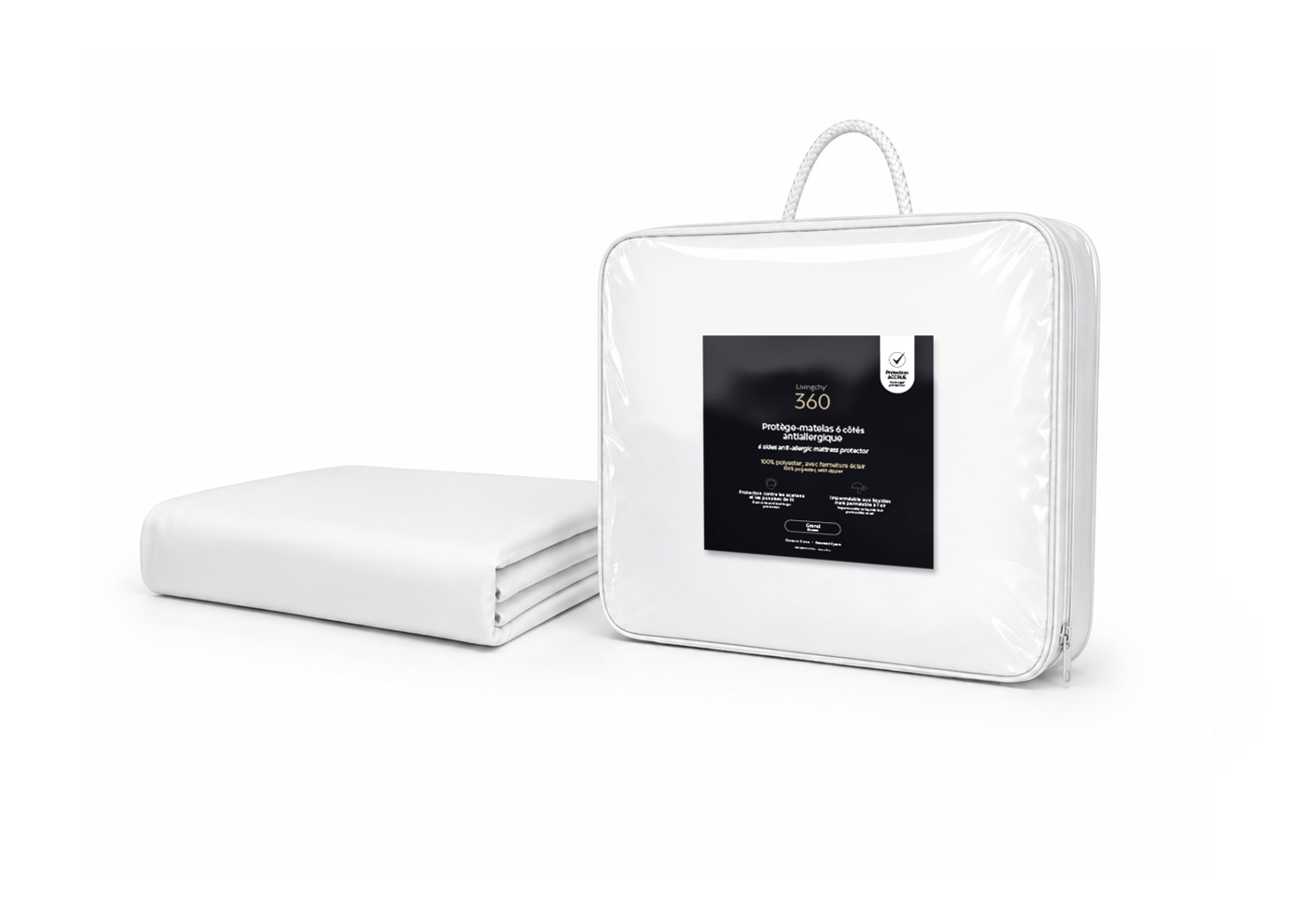 Couvre-matelas 360 Anti-acariens - LA PLACE