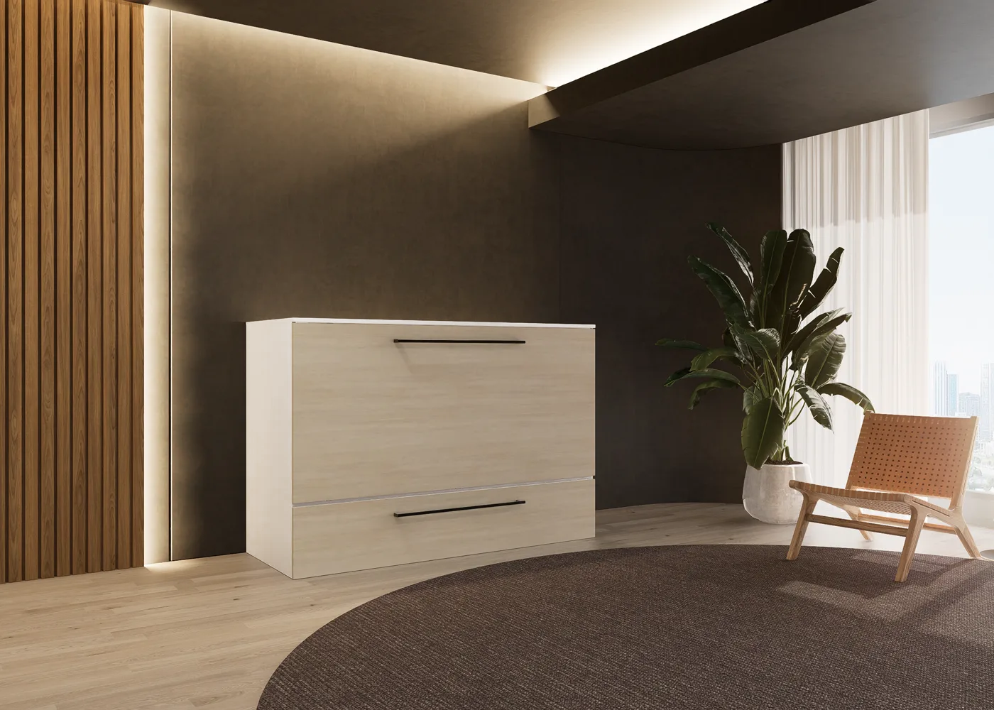 Lit condo autoportant blanc et free spirit | LA PLACE