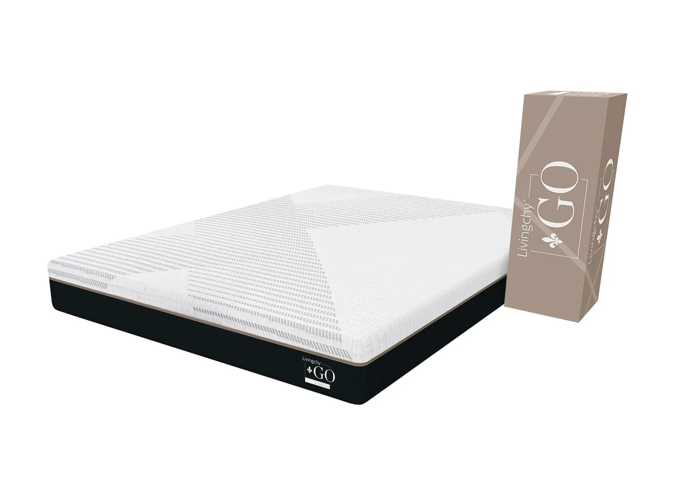 Matelas pour VR et roulotte - Livingchy GO en boîte Le Supérieur