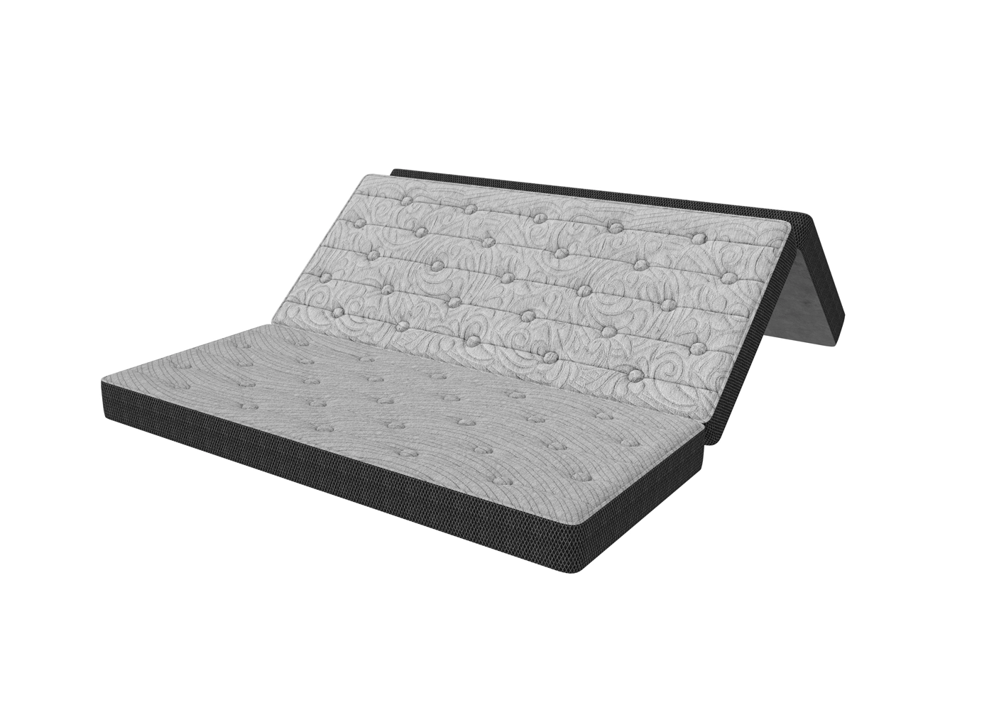 Matelas pliable matelassé Deluxe